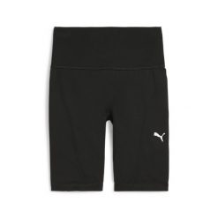 DAMSKIE, ROWEROWE SPODENKI BEZSZWOWE Z WYSOKIM STANEM SHAPELUXE PUMA Black. Czarne szorty sportowe Puma, bez wzorów, z podwyższonym stanem. W wyprzedaży za 164.00 zł.