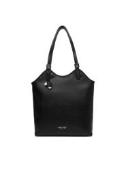 Nine West Torebka CEO-Sensa-LDA8373 Czarny. Czarne shopper bag Nine West, bez wzorów, z materiału, bez dodatków. Za 199.99 zł.