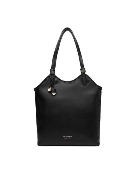 Nine West Torebka CEO-Sensa-LDA8373 Czarny. Czarne shopper bag Nine West, bez wzorów, z materiału, bez dodatków. Za 199.99 zł.