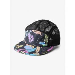 Czapka z daszkiem Kavu Drift Creek - sea salad. Czarne czapki z daszkiem KAVU, bez wzorów. Za 140.99 zł.