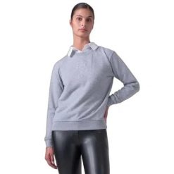 Bluza damska PS of Sweden Kayla. Fioletowe bluzy PS OF SWEDEN, s, bez wzorów, z bawełny, bez kaptura, do jazdy konnej. Za 324.90 zł.