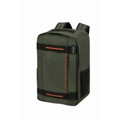 Plecak kabinowy z kieszenią na laptop American Tourister Urban Track. Niebieskie plecaki American Tourister, bez wzorów, bez dodatków. Za 429.99 zł.