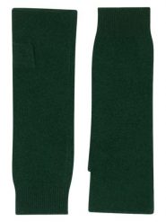 AUTHENTIC CASHMERE Kaszmirowe mankiety "Serre" w kolorze zielonym rozmiar: onesize. Zielone rękawiczki AUTHENTIC CASHMERE, bez wzorów, z kaszmiru. Za 161.73 zł.