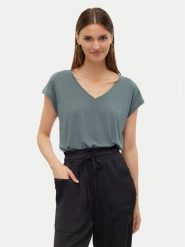 Vero Moda T-Shirt Filli 10247666 Zielony Relaxed Fit. Zielone t-shirty Vero Moda, xl, bez wzorów, z syntetyku, bez kołnierzyka, bez ramiączek. Za 99.99 zł.