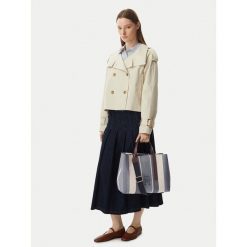 Torebka Tommy Hilfiger. Niebieskie torebki klasyczne Tommy Hilfiger, bez wzorów, klasyczne, bez dodatków. Za 849.99 zł.