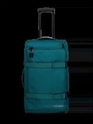 Torba podróżna na kółkach Kick Off L 65 L dla dorosłych unisex. Niebieskie torby podróżne Travelite, bez wzorów, z materiału. Za 313.93 zł.