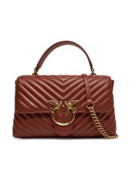 PINKO Torebka Love Lady Puff Classic Cl PE 25 PLTT 100043 A0GK Brązowy. Brązowe torebki klasyczne Pinko, bez wzorów, ze skóry, bez dodatków. Za 1,389.00 zł.