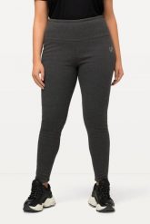 Damskie Legginsy sztuczne futerko od wewnątrz bardzo ciepłe wysoki stan. Szare legginsy Ulla Popken, bez wzorów, z bawełny. Za 279.99 zł.