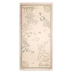 Szal damski Anekke, wykonany z lekkiego materiału tekstylnego elegancki i wzorzysty, beżowy, 42480-061. Brązowe szaliki i kominy Anekke, bez wzorów, eleganckie. Za 119.00 zł.