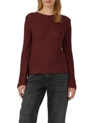 S.Oliver Sweter w kolorze bordowym rozmiar: 46. Czerwone swetry S.Oliver, s, bez wzorów, bez ramiączek. Za 95.99 zł.