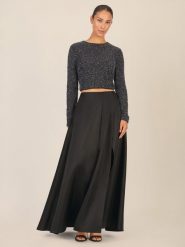 APART Spódnica w kolorze czarnym rozmiar: 36. Czarne spódnice Apart, bez wzorów, maxi. Za 295.99 zł.