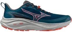 Buty do biegania Mizuno Neo Lumina Niebiesko-Różowe. Czerwone buty do biegania Mizuno, bez wzorów, z materiału, bez zapięcia, do biegania. Za 429.99 zł.