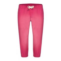Damskie spodnie 3/4 Loap Decilla Pink. Czerwone spodnie dresowe Givova, bez wzorów, z bawełny. Za 62.25 zł.
