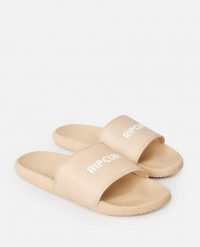 Klapki Rip Curl Classic Bloom. Białe klapki Rip Curl, bez wzorów, z materiału, bez obcasa, bez zapięcia. Za 129.99 zł.