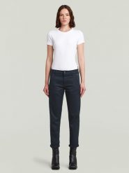 G-Star Spodnie chino w kolorze granatowym rozmiar: W30/L32. Niebieskie chinosy G-Star, l, bez wzorów, retro. Za 184.46 zł.