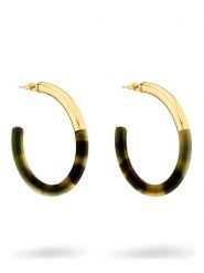 Liebeskind Kolczyki-półkreole rozmiar: onesize. Brązowe kolczyki Liebeskind, ze stali. Za 161.73 zł.