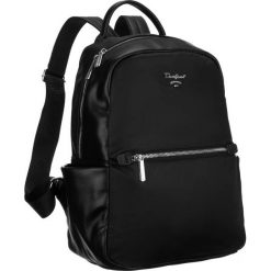 Plecak damski David Jones 903303 BLACK czarny. Czarne plecaki David Jones, bez wzorów, ze skóry ekologicznej, bez dodatków. Za 199.99 zł.