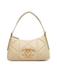 LOVE MOSCHINO Torebka JC4032PP1PLC0129 Beżowy. Brązowe torebki klasyczne Love Moschino, bez wzorów, ze skóry, bez dodatków. Za 879.99 zł.