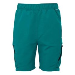 Krótkie spodenki dla dzieci do wędrówek Regatta Sorcer III. Zielone szorty Regatta, bez wzorów, sportowe. Za 136.00 zł.