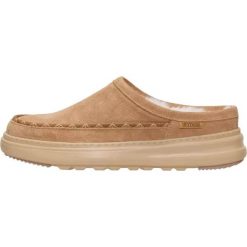 HeyDude Damskie Mokasyny Remi Toastee Clog. Brązowe mokasyny Hey dude, bez wzorów, z materiału. Za 299.00 zł.