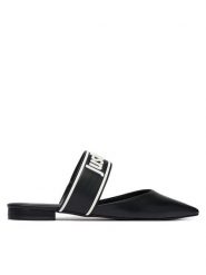 Just Cavalli Baleriny 80RA3S77 ZPB92 Czarny. Czarne baleriny Just Cavalli, bez wzorów, z materiału, bez obcasa, bez zapięcia. Za 854.99 zł.