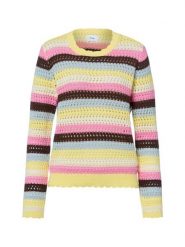 Nümph sweter z grubej dzianiny - NUMolina Kobiety Bawełna (100%) wielokolorowy, M. Swetry Nümph, na lato, m, bez wzorów, z bawełny, bez ramiączek. Za 229.95 zł.