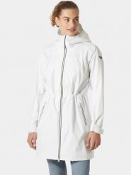 Płaszcz Przeciwdeszczowy Damski Helly Hansen W Westport. Białe płaszcze Helly Hansen, xs, bez wzorów, z materiału, bez kaptura. Za 839.00 zł.
