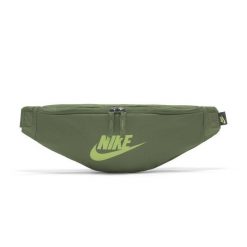 Torebka nerka Nike zielony. Zielone nerki i saszetki Nike, bez wzorów, bez dodatków. Za 67.00 zł.