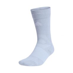 Skarpety adidas Football Crew Performance Cushioned. Niebieskie skarpetki adidas, bez wzorów, z materiału. Za 58.99 zł.