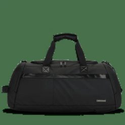 WINGS Torba sportowa z funkcją plecaka VIREO Black. Czarne torby sportowe Wings, bez wzorów, z materiału, na ramię. Za 149.90 zł.