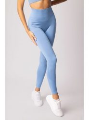 Spaio Legginsy sportowe "Adapt" w kolorze błękitnym rozmiar: M. Niebieskie legginsy Spaio, bez wzorów, z materiału, sportowe. Za 130.99 zł.