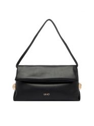 Liu Jo Torebka AA6097 E0958 Czarny. Czarne torebki klasyczne Liu Jo, bez wzorów, ze skóry, bez dodatków. Za 599.99 zł.