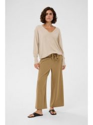 Kaffe Sweter w kolorze beżowym rozmiar: M. Brązowe swetry Kaffe, m, bez wzorów, bez ramiączek. Za 104.99 zł.