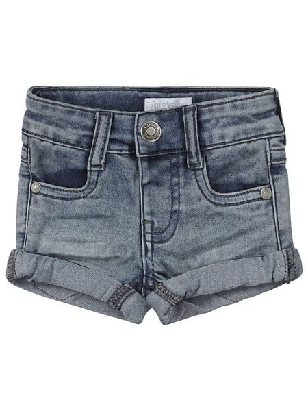 Dirkje Szorty dżinsowe w kolorze niebieskim rozmiar: 116. Niebieskie szorty Dirkje, z aplikacjami, ze skóry. Za 70.74 zł.