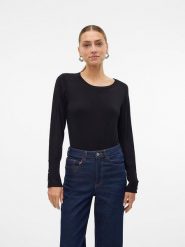 Vero Moda Sweter w kolorze czarnym rozmiar: XXL. Czarne swetry Vero Moda, xxl, bez wzorów, bez ramiączek. Za 52.67 zł.