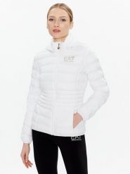 EA7 Emporio Armani Kurtka przejściowa 8NTB23 TNF8Z 0101 Biały Regular Fit. Białe kurtki EA7 Emporio Armani, s, bez wzorów, z syntetyku, bez kaptura. Za 529.99 zł.