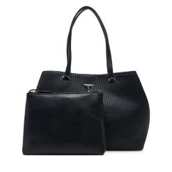 Torebka Guess. Czarne torebki klasyczne Guess, z aplikacjami, klasyczne, bez dodatków. Za 399.99 zł.