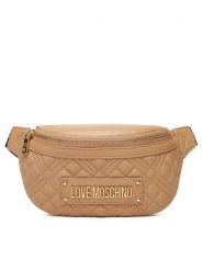 LOVE MOSCHINO Saszetka nerka JC4003PP0NLA0104 Beżowy. Brązowe nerki i saszetki Love Moschino, bez wzorów, ze skóry, bez dodatków. Za 479.99 zł.
