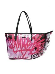 SPRAYGROUND Torebka 910T6623NSZ Różowy. Czerwone shopper bag Sprayground, bez wzorów, ze skóry, bez dodatków. Za 409.99 zł.
