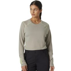 Koszulka termoaktywna z długim rękawem damska Helly Hansen Lifa Active Crew. Brązowe bielizna termoaktywna damska Helly Hansen, bez wzorów, bez ramiączek. Za 152.99 zł.