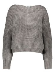 Sublevel Sweter w kolorze szarym rozmiar: XXL. Szare swetry Sublevel, xxl, bez wzorów, ze splotem, bez ramiączek. Za 74.63 zł.