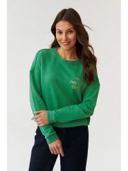 TATUUM Bluza w kolorze zielonym rozmiar: L. Zielone bluzy Tatuum, l, bez wzorów, bez kaptura. Za 127.95 zł.