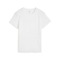 Damska koszulka HER PUMA White. Białe t-shirty sportowe Puma, s, bez wzorów, bez ramiączek. Za 100.99 zł.