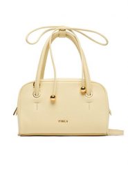Furla Torebka Poppy Mini WE00915 BX4573 CN DFM00 Żółty jasny. Żółte torebki klasyczne Furla, bez wzorów, ze skóry, bez dodatków. Za 1,169.00 zł.