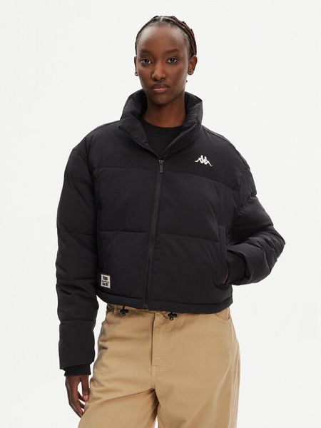 Kappa Kurtka zimowa Authentic Gasita 371F65W Czarny Oversize. Czarne kurtki Kappa, na zimę, m, bez wzorów, z syntetyku, bez kaptura. Za 619.99 zł.