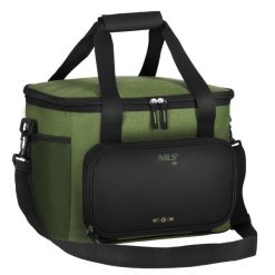 Torba termiczna lunchbox 20L NC2904 Nils. Czarne torby sportowe NILS, bez wzorów, z materiału, do ręki. Za 74.99 zł.