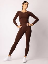 Spaio Koszulka sportowa "Adapt" w kolorze brązowym rozmiar: M. Brązowe t-shirty sportowe Spaio, m, bez wzorów, z materiału, bez ramiączek, outdoorowe. Za 151.45 zł.