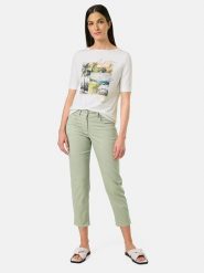 Gerry Weber Dżinsy - Regular fit - w kolorze zielonym rozmiar: 38. Zielone jeansy Gerry Weber, z aplikacjami, ze skóry, klasyczne. Za 166.49 zł.