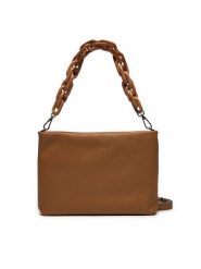 Gianni Chiarini Torebka Brenda BS 8265/COMM GRN Brązowy. Brązowe listonoszki Gianni Chiarini, bez wzorów, ze skóry, bez dodatków. Za 439.99 zł.