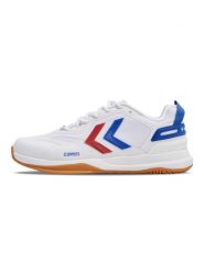 Buty sportowe Hummel DAGAZ 2.0 ICON. Białe buty treningowe Hummel, bez wzorów, z gumy, bez zapięcia, do piłki ręcznej. Za 331.99 zł.